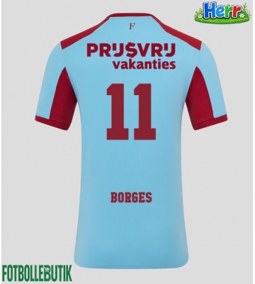 Feyenoord Goncalo Borges #11 Tredje Tröja 2025-26 Kortärmad